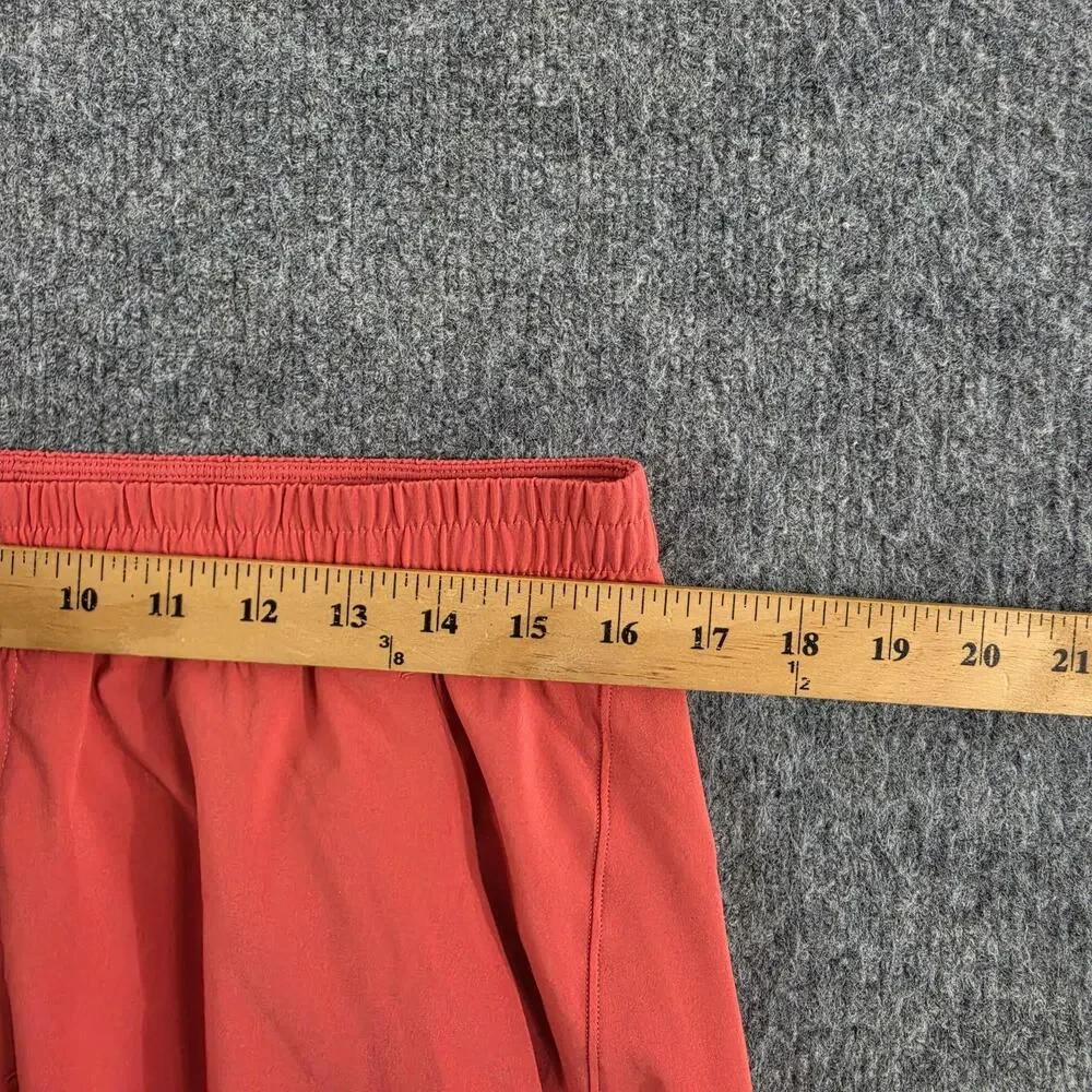 Lululemon Shorts Men Large Pace Breaker Unlined Red Running Athletic Gym Trainin